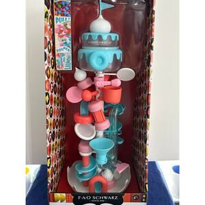 FAO Schwarz Super Sweetz Wild Gumball Ride Candy Machine Tower Toy NEW